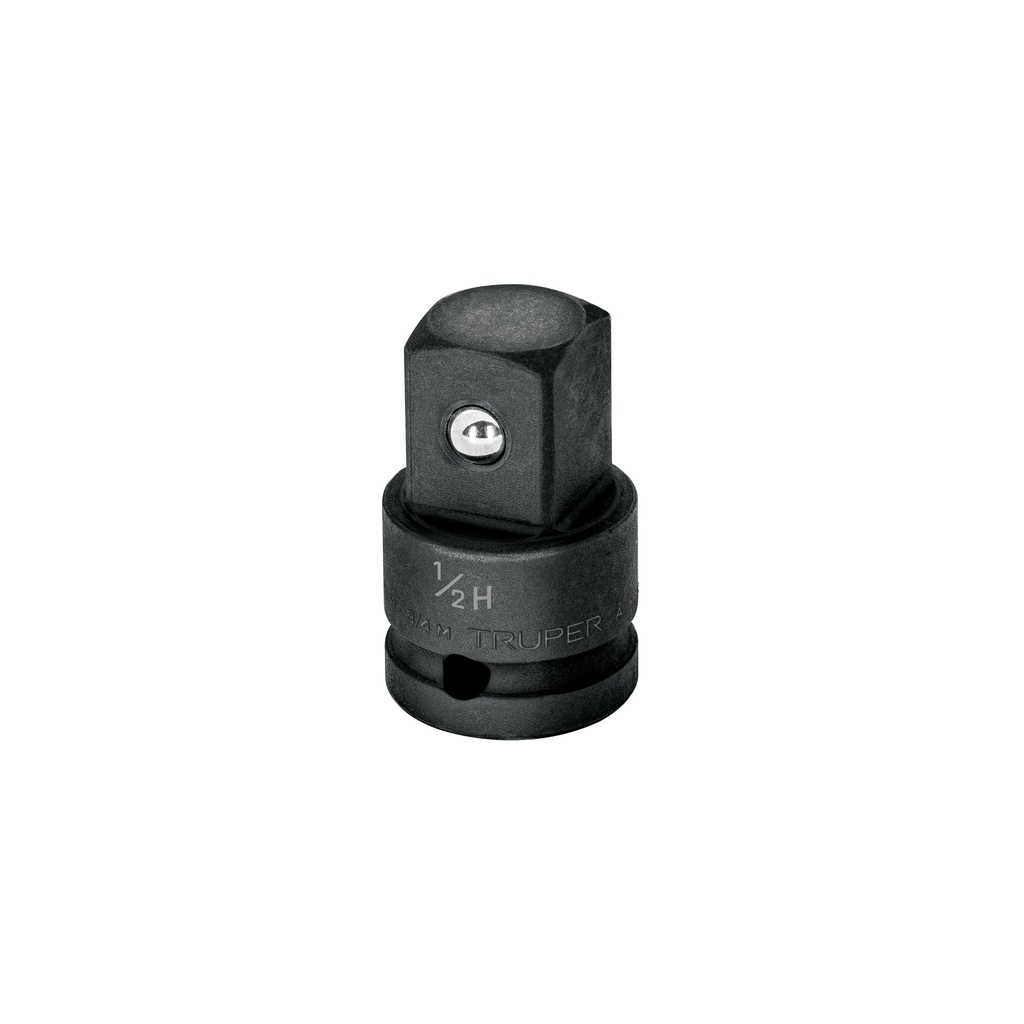 Adaptador de impacto 1/2' (H) x 3/4' (M), Truper - Pag 163