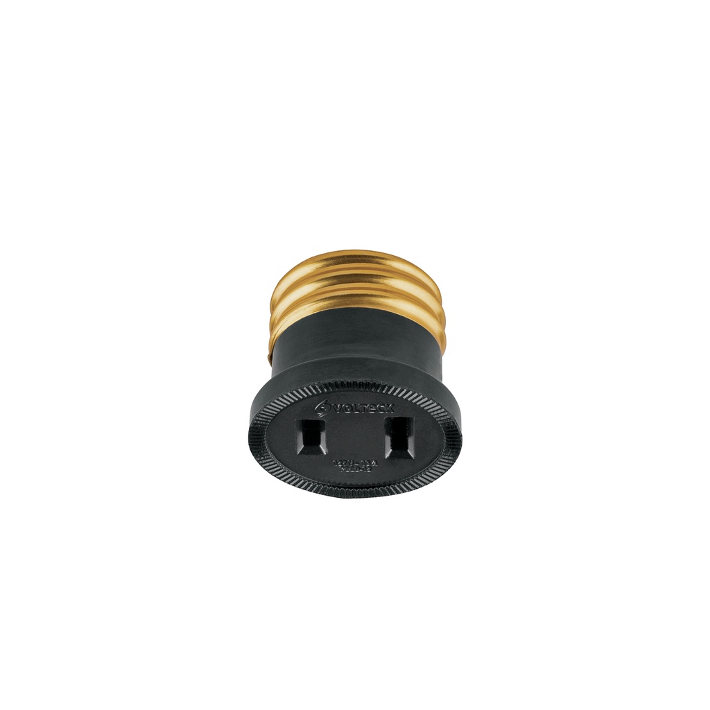 Adaptador de portalámpara a contacto, Volteck - Pag 568