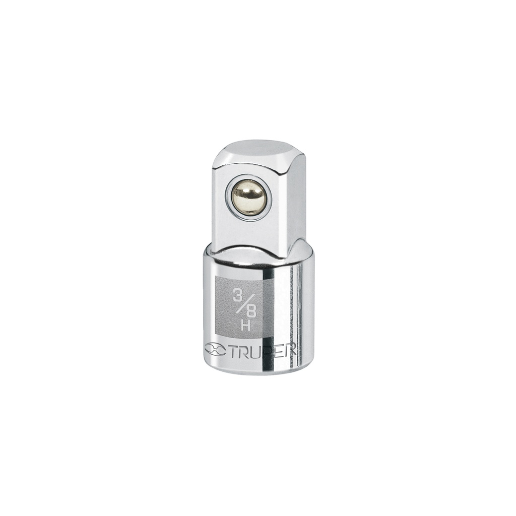Adaptador para matraca de cuadro 3/8' a cuadro 1/2', Truper - Pag 161
