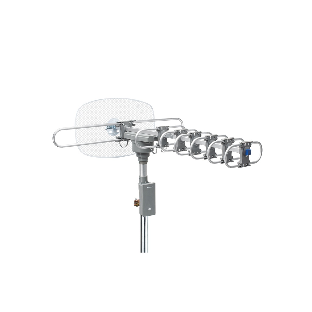 Antena aérea para TV, giratoria 360° con cable coaxial 10m - Pag 517