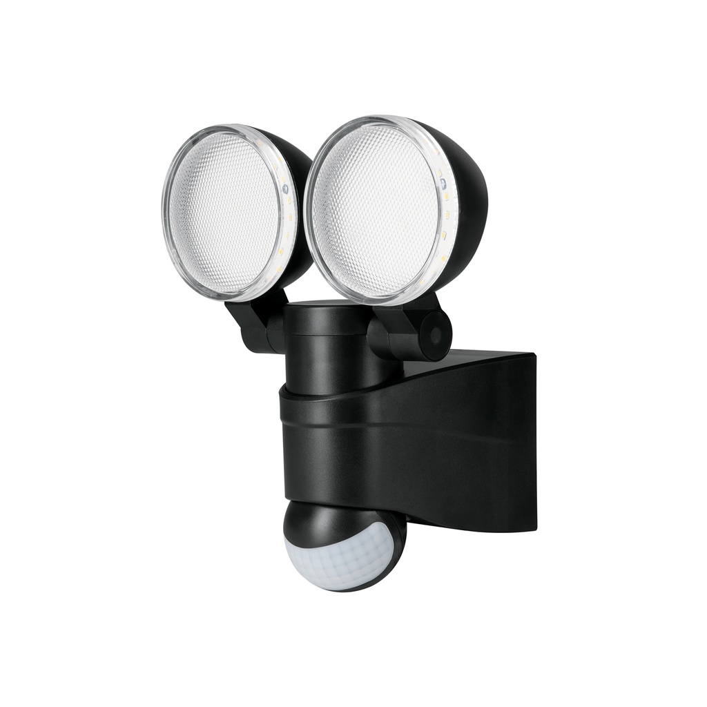 Arbotante LED 12 W negro con sensor de movimiento, Volteck - Pag 607