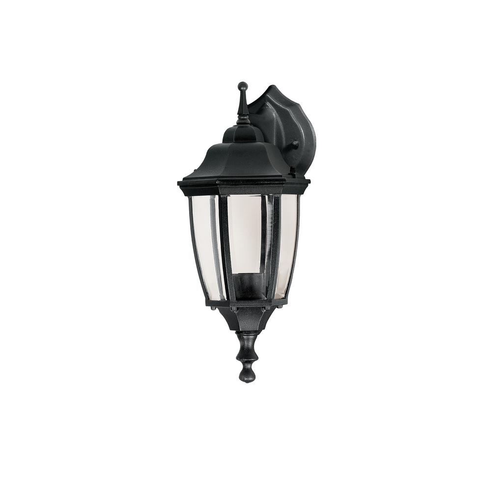Arbotante tipo farol suspendido negro, lámpara no incluida - Pag 603