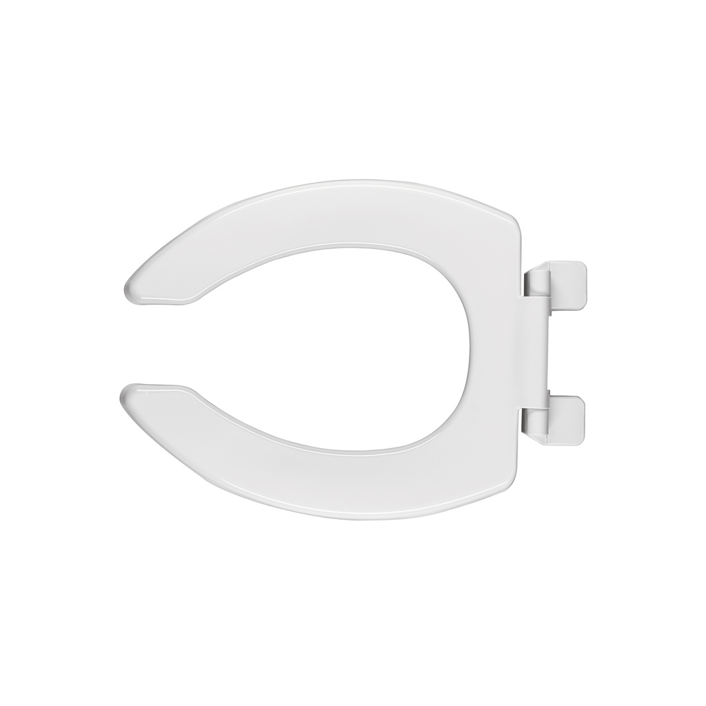 Asiento alargado sin tapa para taza fluxómetro, blanco,Foset - Pag 727