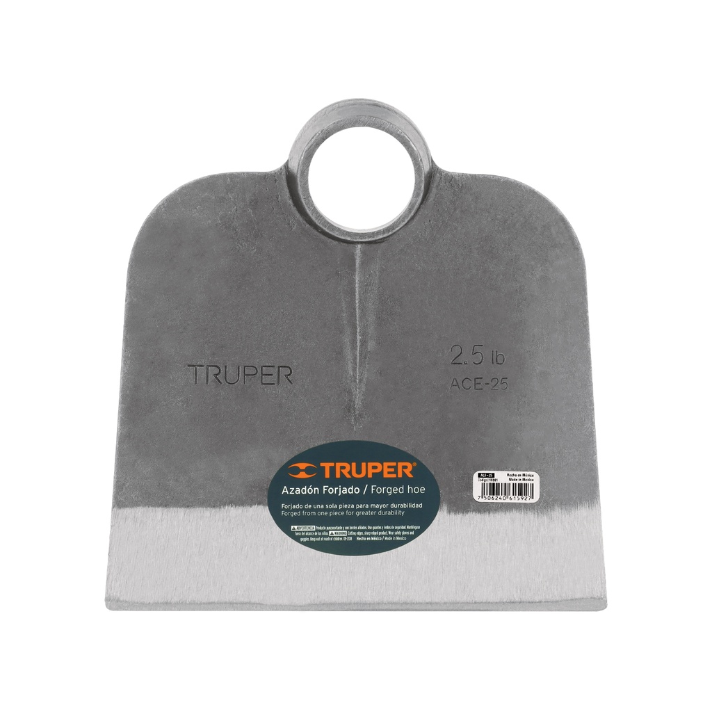 Azadón Centroamericano 2.4 lb sin mango, Truper - Pag 39