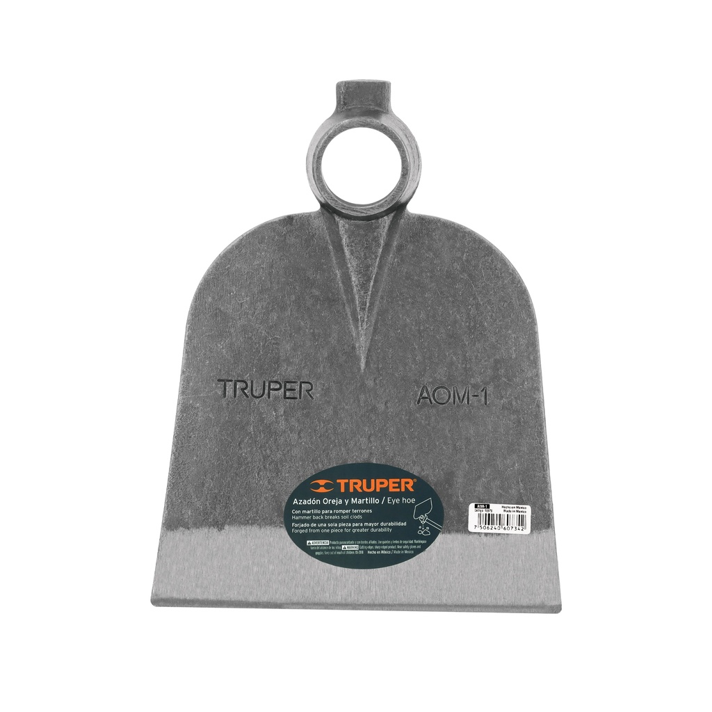 Azadón No. 1 oreja y martillo 2.6 lb sin mango, Truper - Pag 39