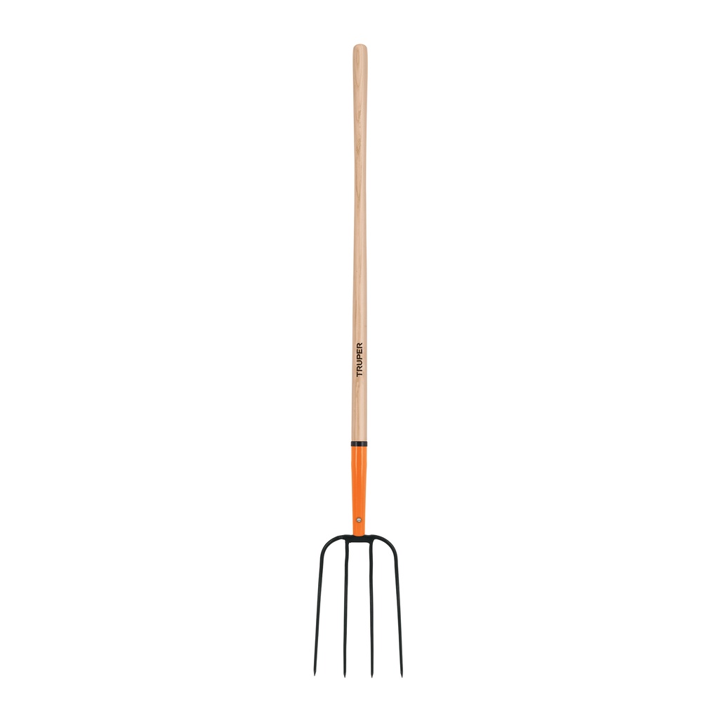 Bieldo para paja, 4 dientes, mango 48', Truper - Pag 69