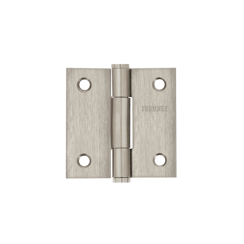 Bisagra cuadrada 2' acero inoxidable, plana, Hermex - Pag 766
