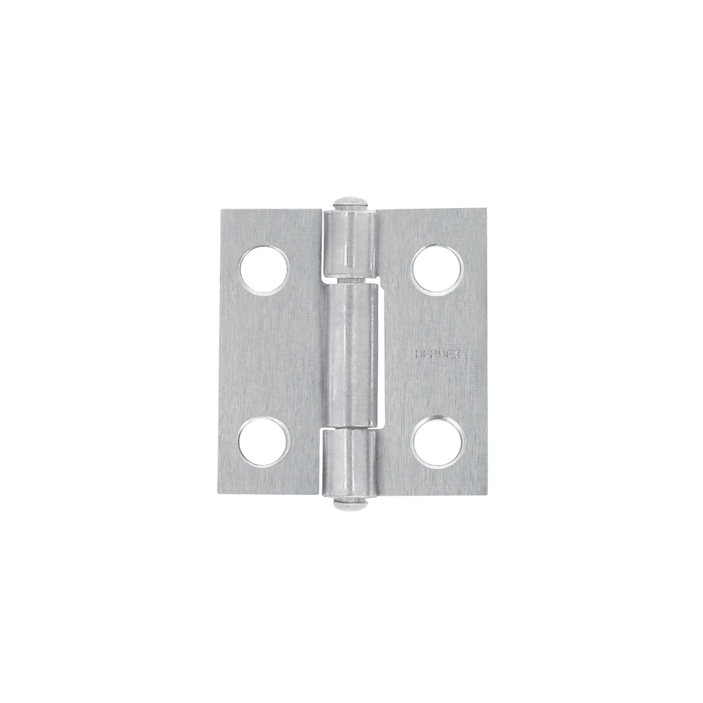 Bisagra rectangular 1' acero pulido, Hermex - Pag 767