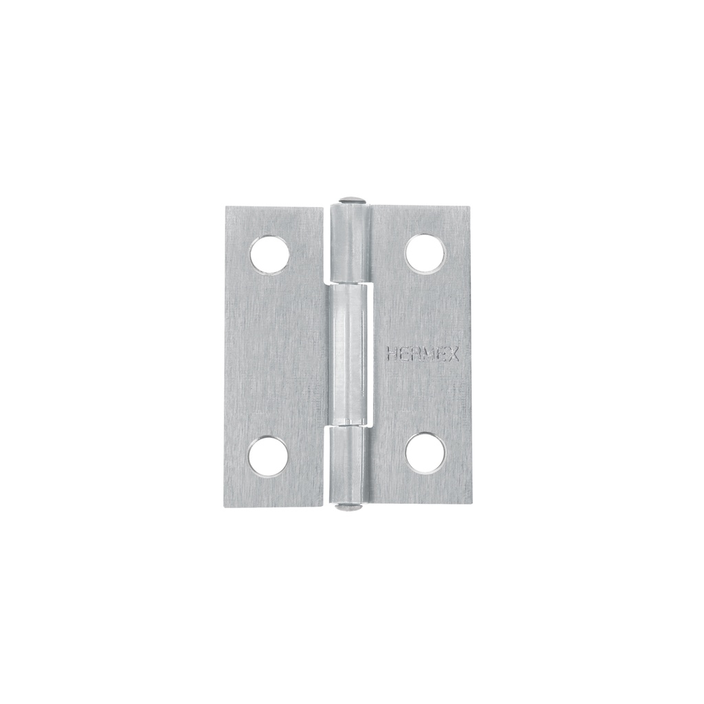 Bisagra rectangular 1-1/2' acero pulido, Hermex - Pag 767