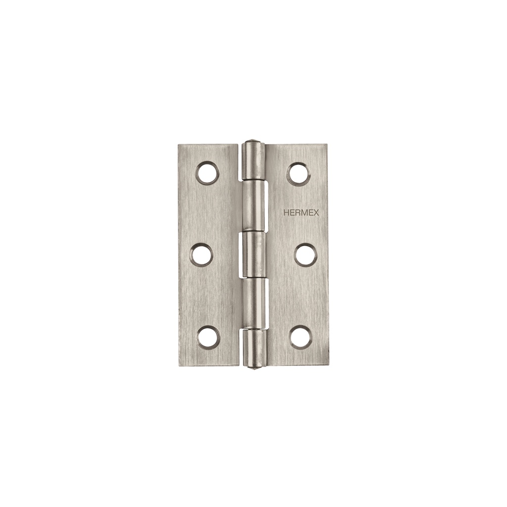 Bisagra rectangular 3' acero inoxidable, Hermex - Pag 767