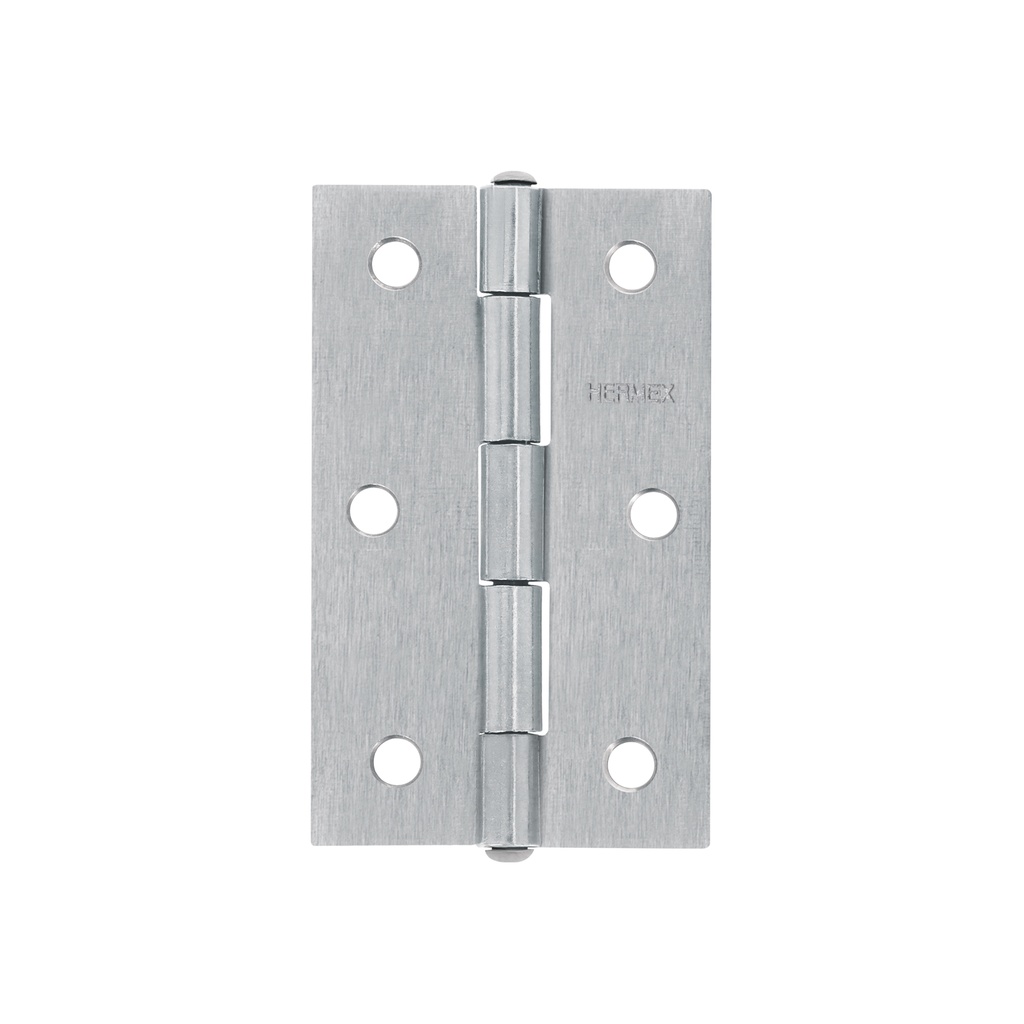 Bisagra rectangular 3-1/2' acero pulido, Hermex - Pag 767