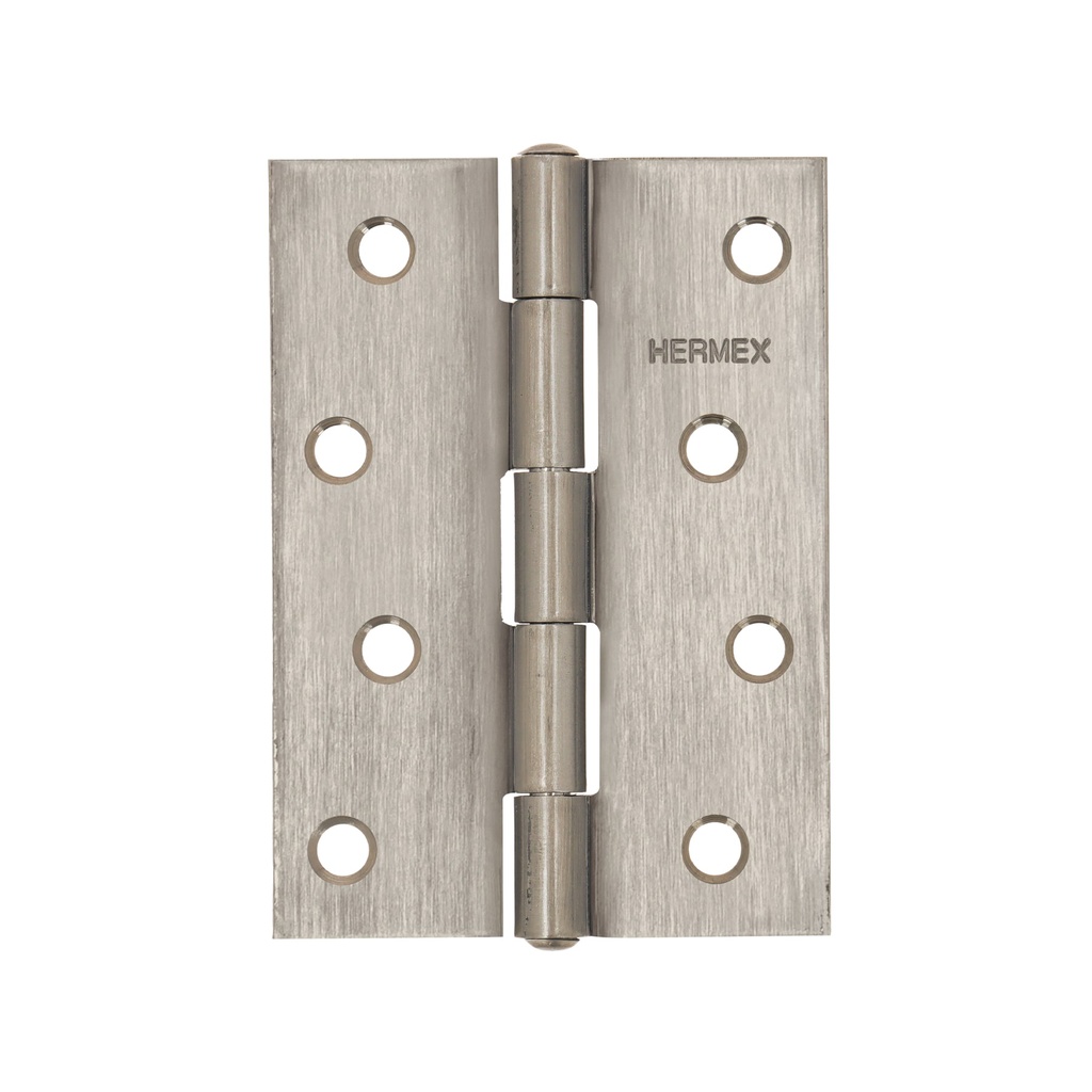 Bisagra rectangular 4' acero inoxidable, Hermex - Pag 767