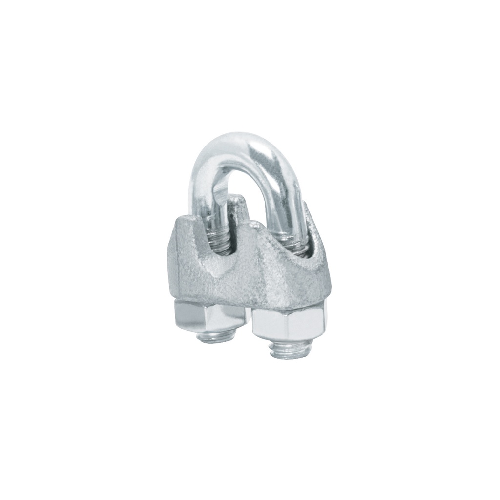 Blíster con 2 nudos (perros) de hierro para cable de 1/4' - Pag 738, 761