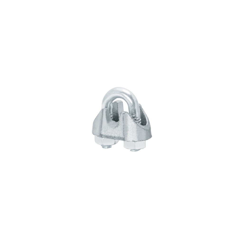 Blíster con 2 nudos (perros) de hierro para cable de 1/8' - Pag 738, 761