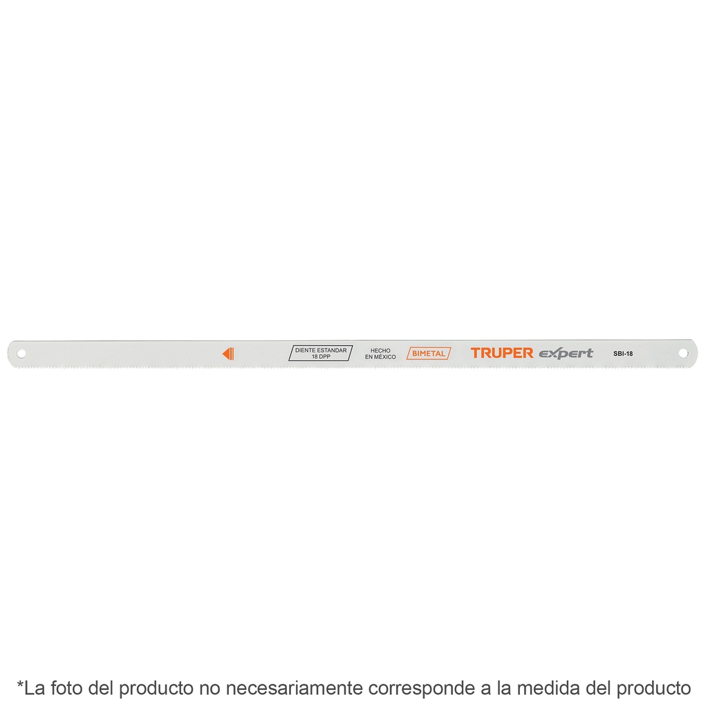 Blíster con 2 seguetas bimetálicas de 18 DPP, Truper Expert - Pag 31, 433