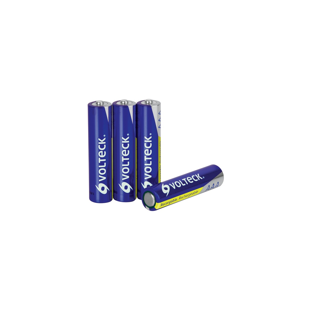 Blíster con 4 pilas AAA recargables uso general, 600 mAh - Pag 570