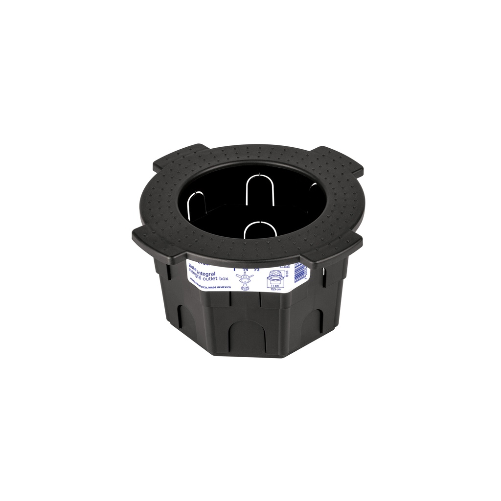 Bote integral de 10 cm, aro interno de 11 cm, Volteck - Pag 541