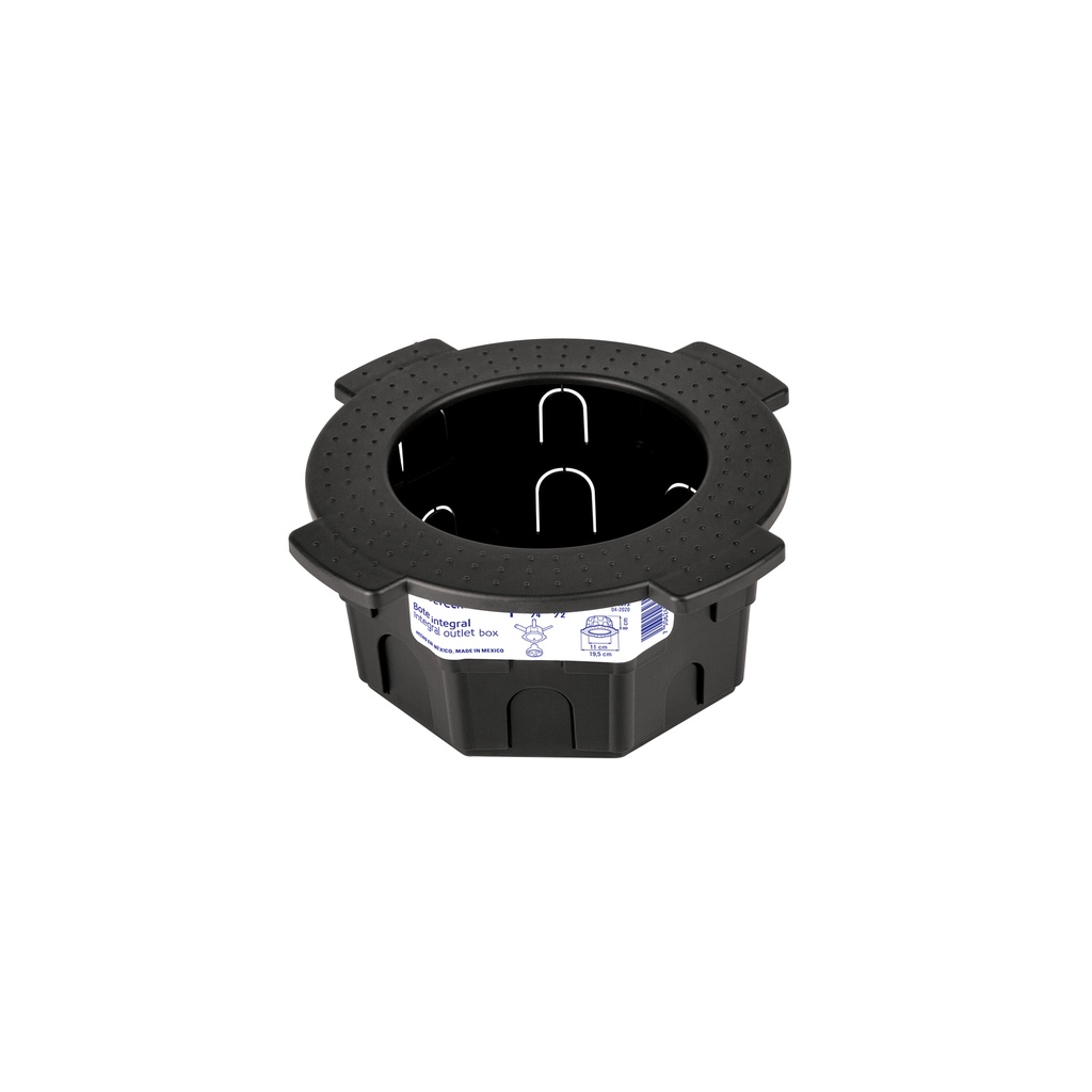 Bote integral de 8 cm, aro interno de 11 cm, Volteck - Pag 541