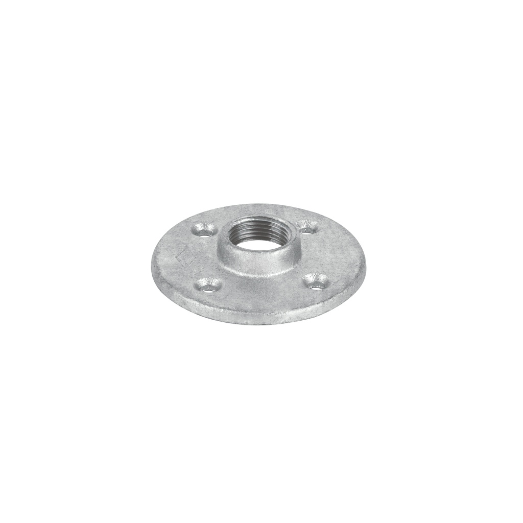 Brida de acero galvanizado de 3/4', Foset - Pag 708