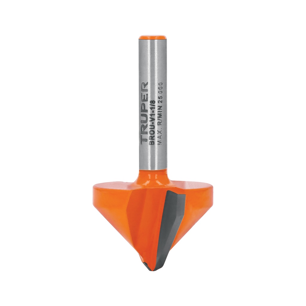 Broca para router, corte en 'V', 1-1/8' - Pag 83
