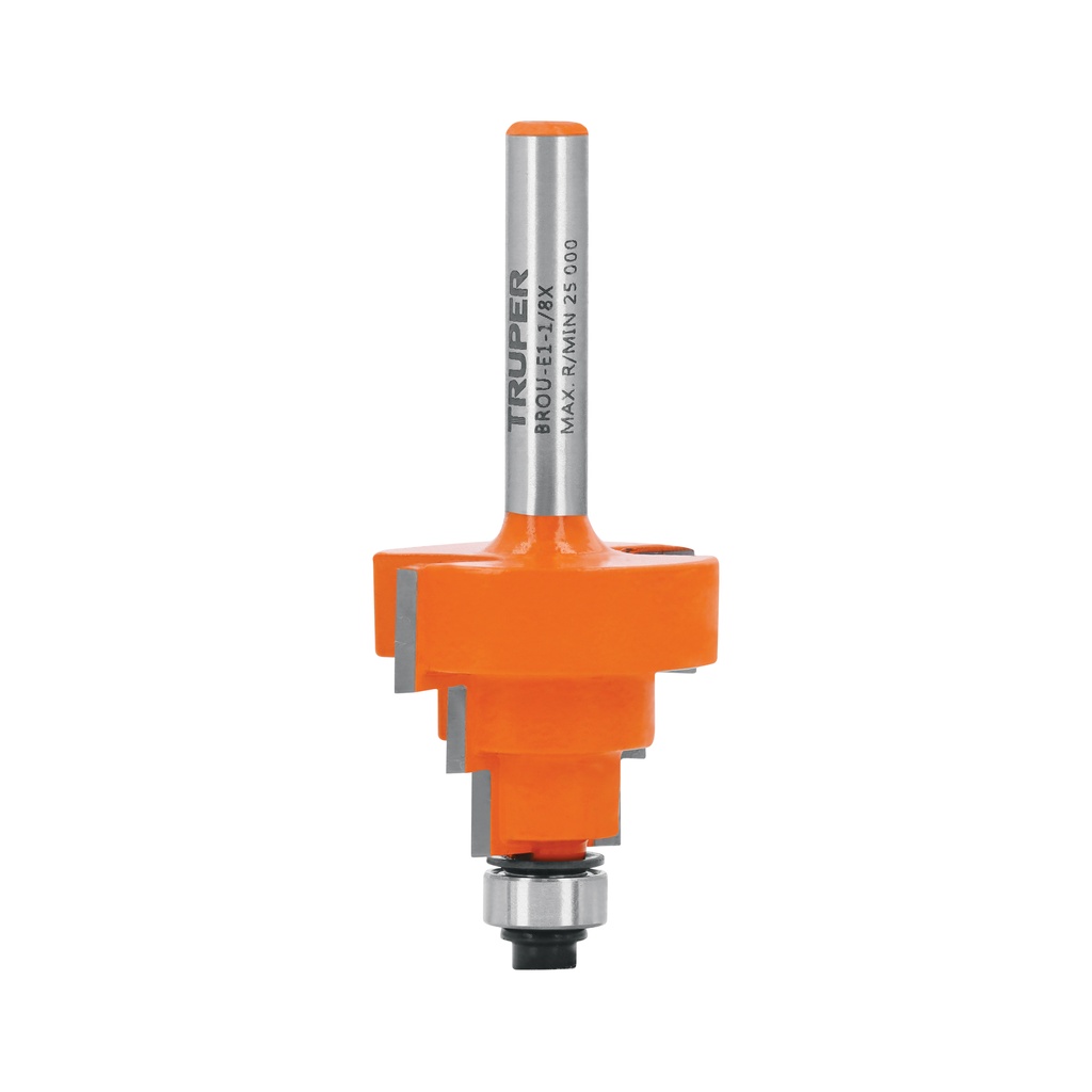 Broca para router, escalonada, 1-1/8', con balero, Truper - Pag 82