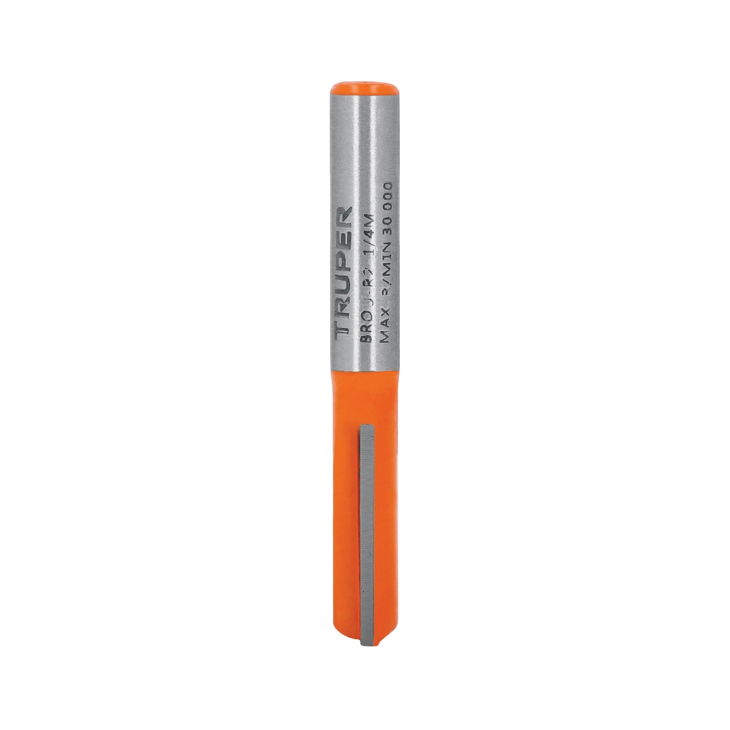 Broca para router, recta 2 filos, 1/4', mediana, Truper - Pag 83