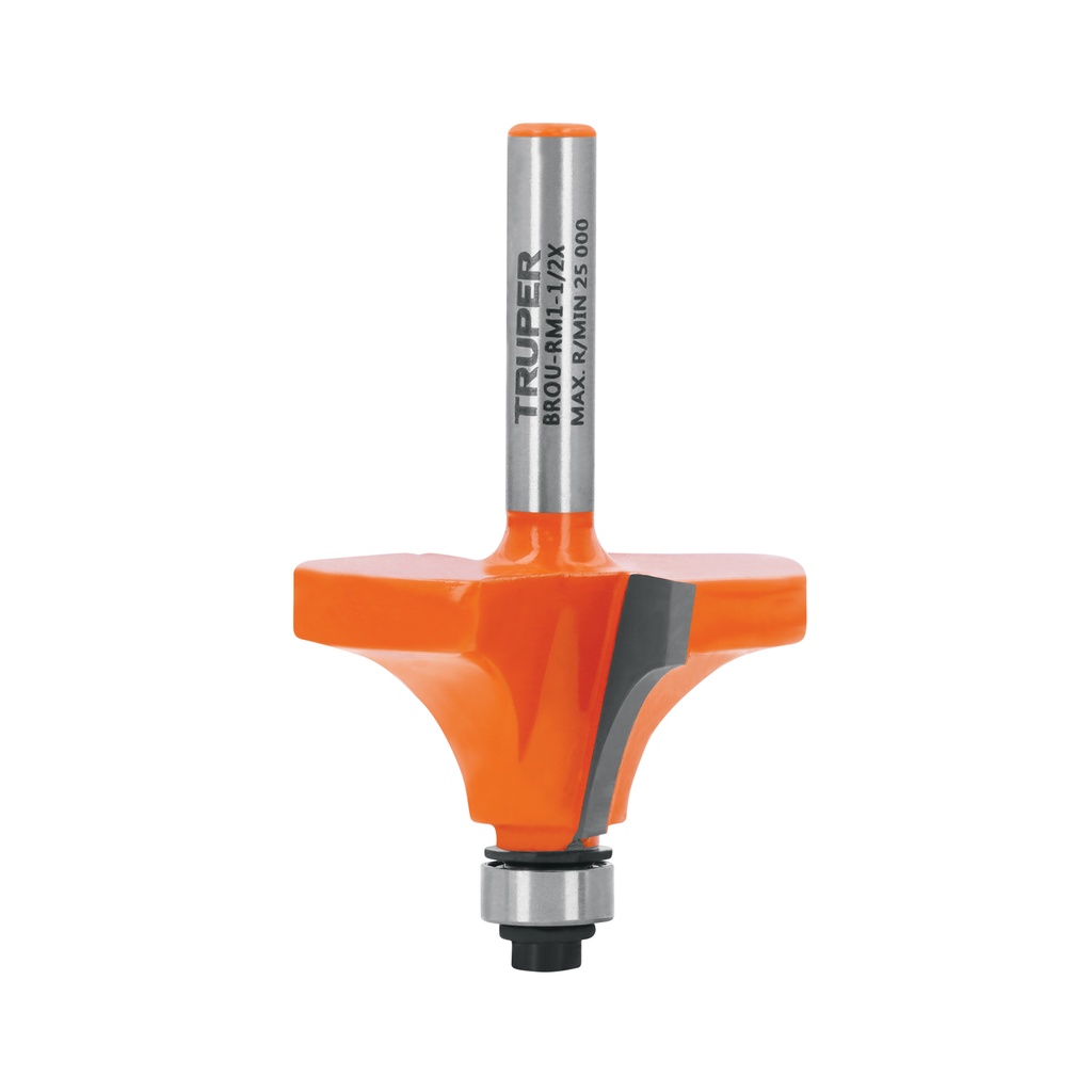 Broca para router, redondeado con moldura, 1-1/2' con balero - Pag 82