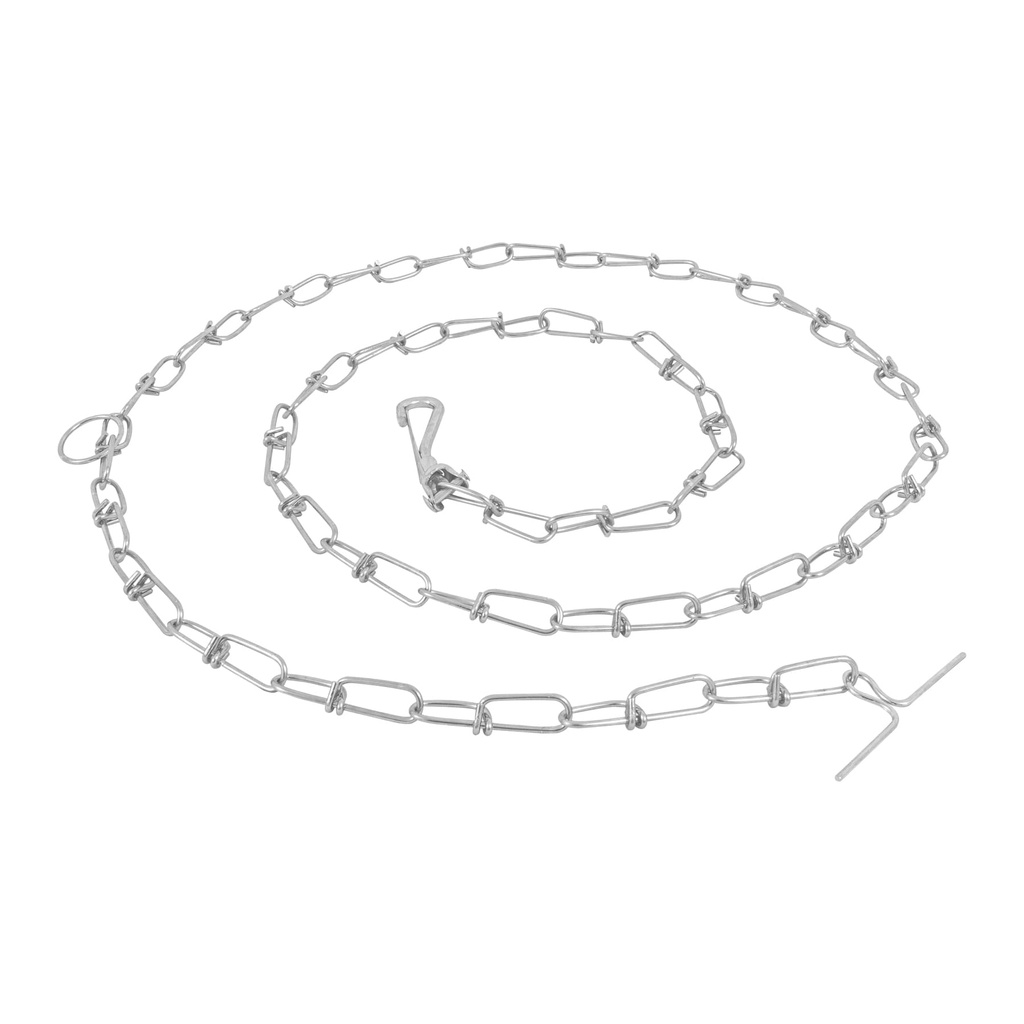 Cadena de 1.8 m de amarre para perro, 2.4 mm, Fiero - Pag 741
