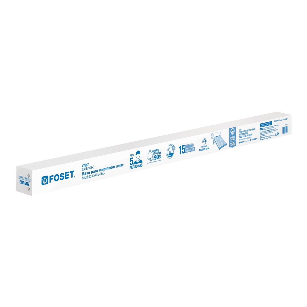 Caja de empaque de repuesto para base CALE-15S, Foset - Pag 693