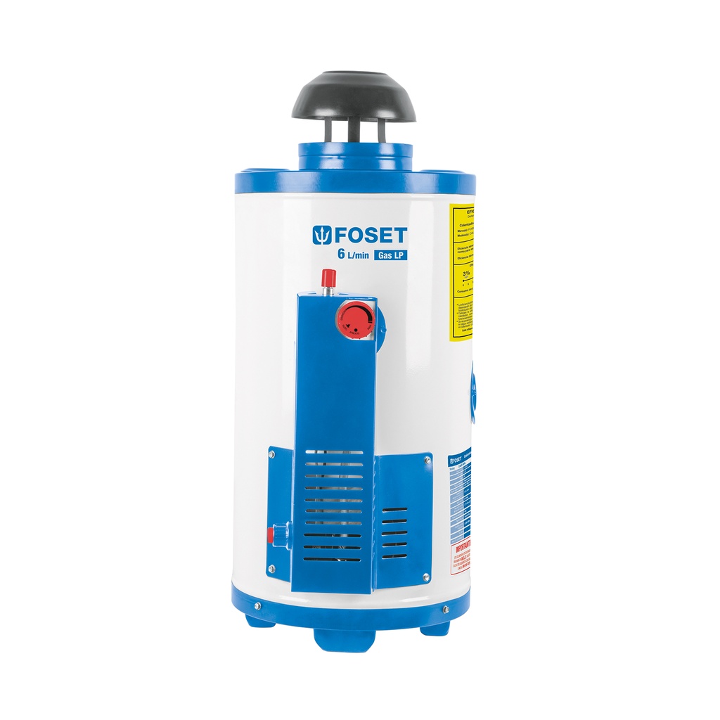 Calentador de paso 6L 1 servicio gas L.P. piezo eléct., Fose - Pag 693