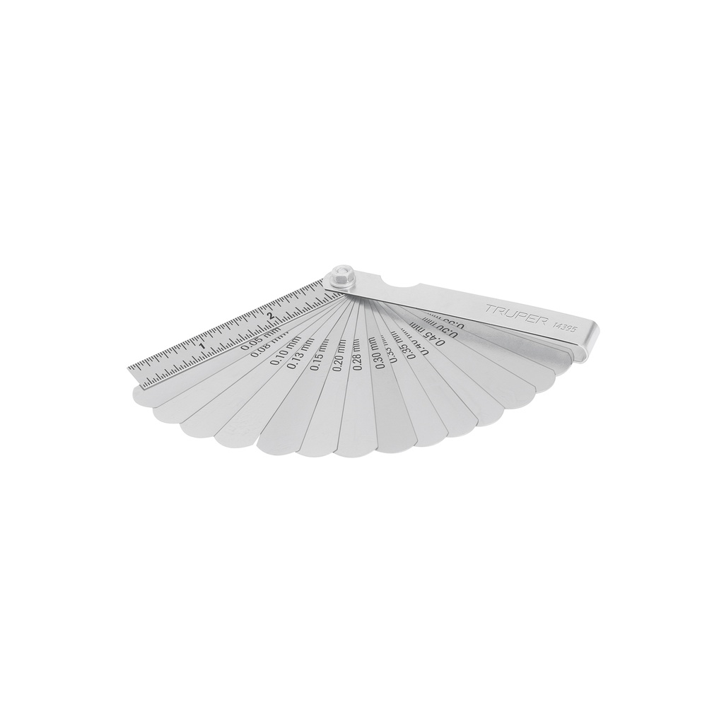 Calibrador de 15 hojas std / mm, Truper - Pag 102