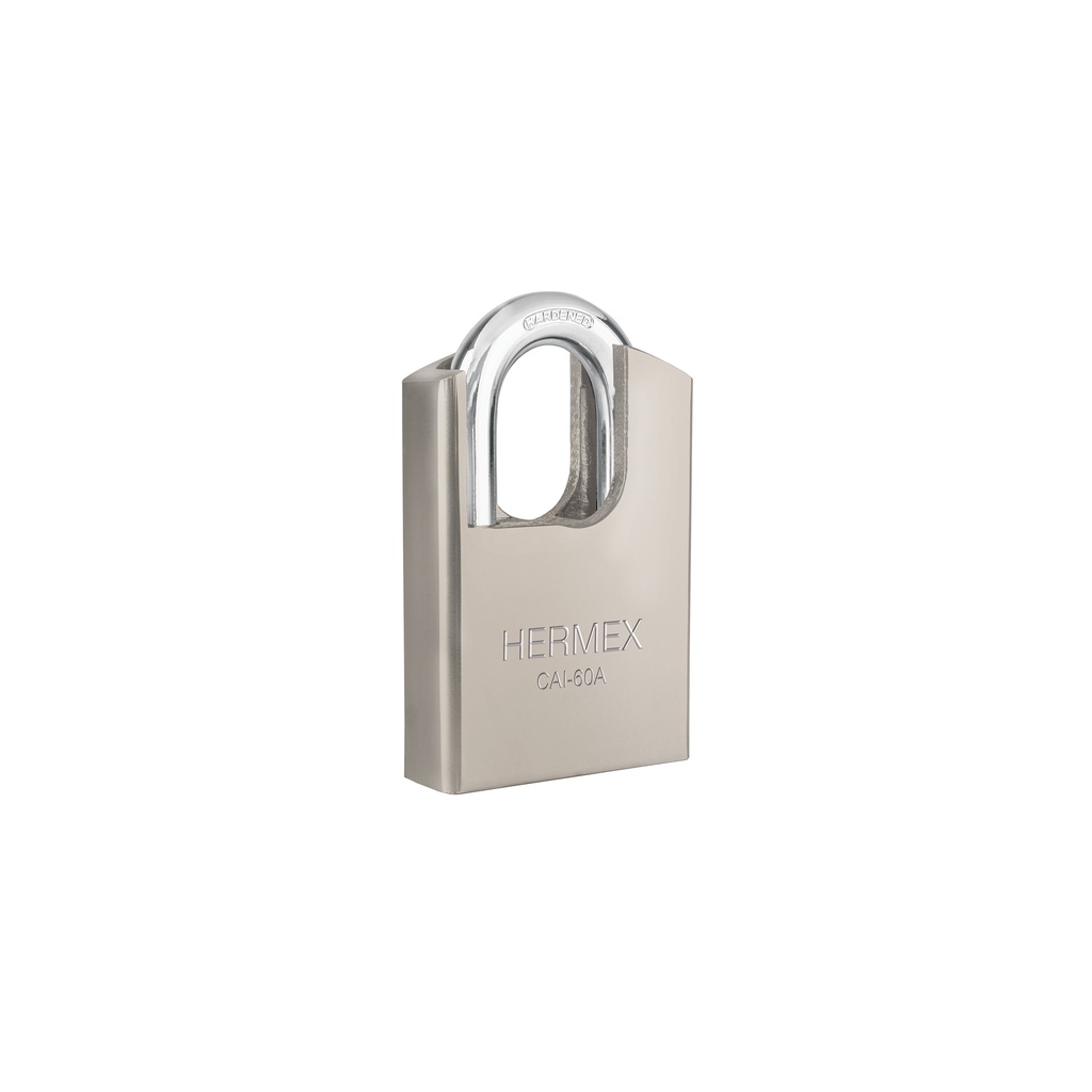 Candado de acero, máxima seguridad, 60mm, llave anti-ganzúa - Pag 775, 798