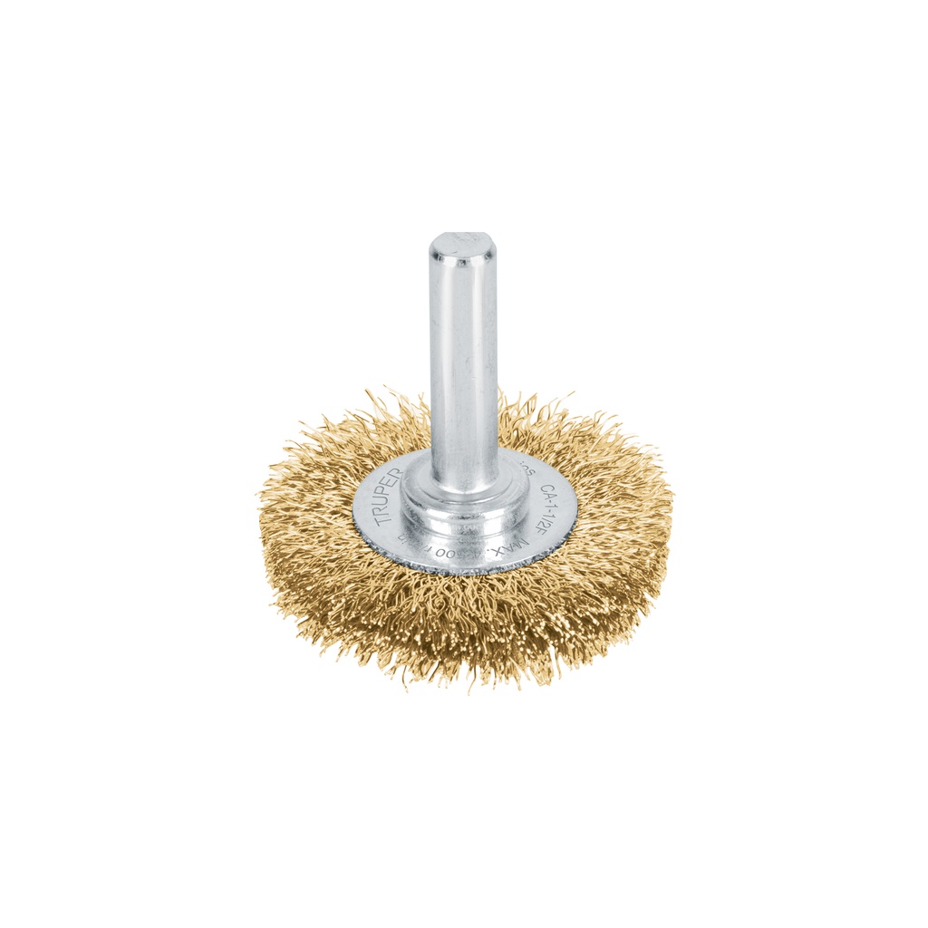 Carda circular 1-1/2' alambre fino para taladro, Truper - Pag 92