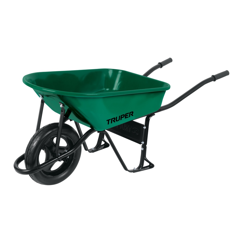 Carretilla 4.75 ft3 Imponchable, bastidor tubular, Truper - Pag 94