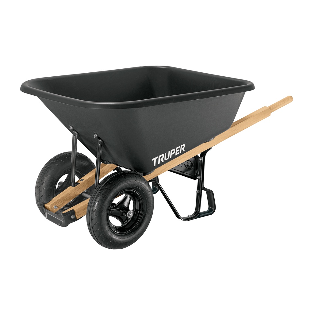 Carretilla c/plástica 8 ft3 Doble llanta neumática b/madera - Pag 97