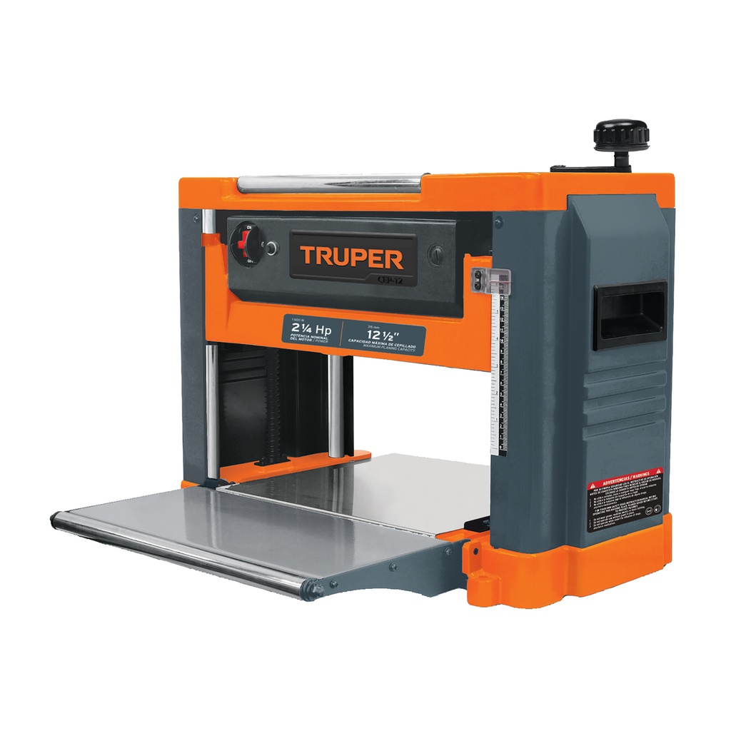 Cepillo portátil 12 1/2' de 2 1/4 HP (1600 W), Truper - Pag 305