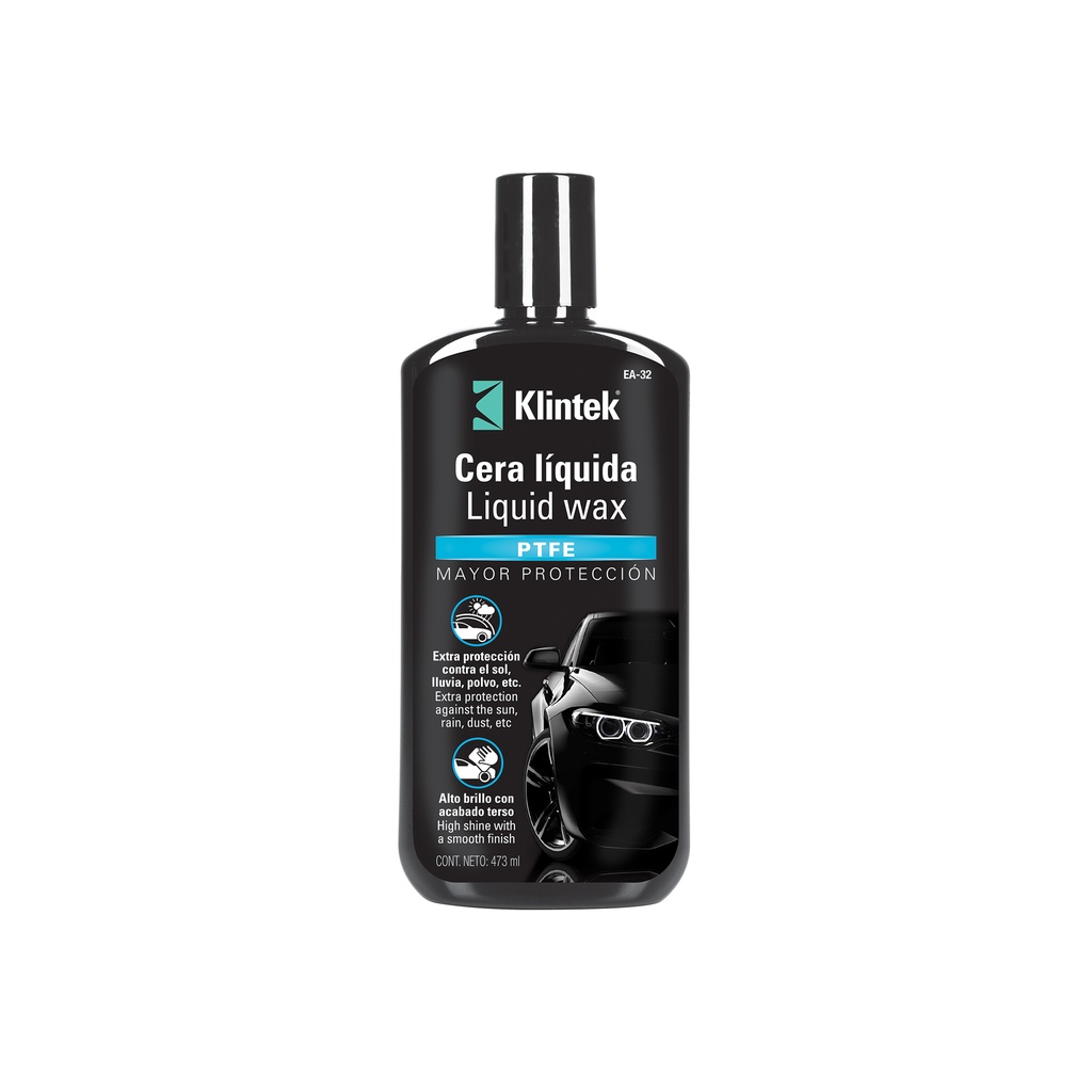 Cera líquida PTFE para auto, 473 ml, Klintek - Pag 806