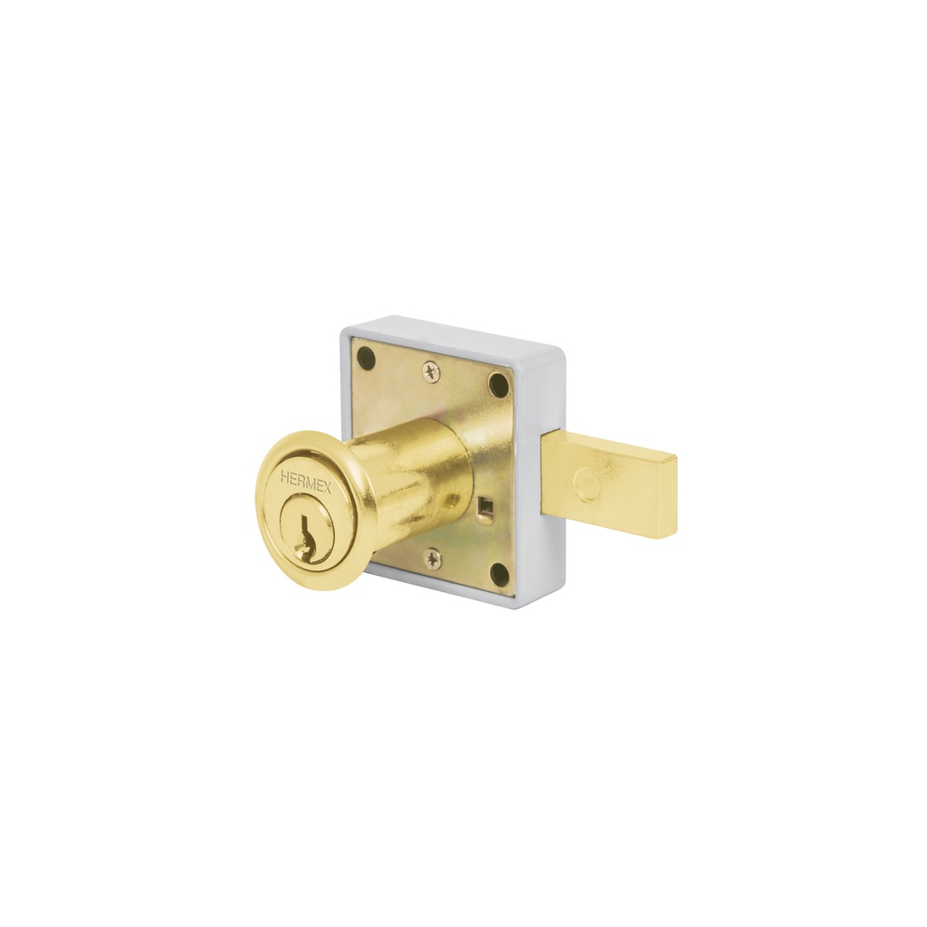 Cerradura para mueble, modelo 25, latón, Hermex - Pag 791, 798