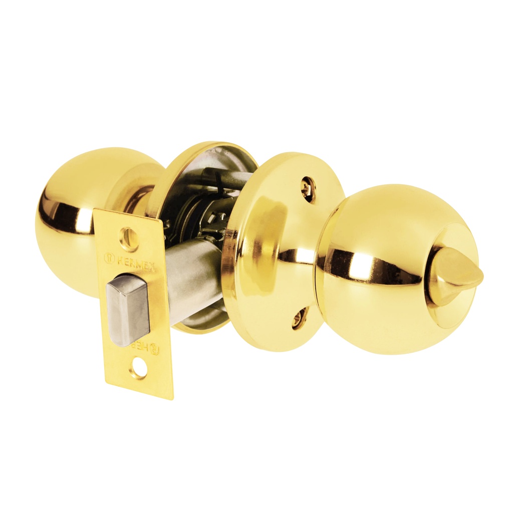 Cerradura tipo esfera, tubular, baño, brillante, Basic - Pag 781