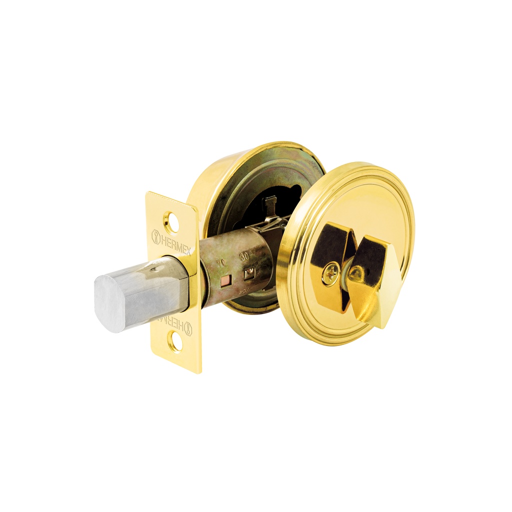 Cerrojo llave-mariposa latón brillante, llave de puntos - Pag 779, 798