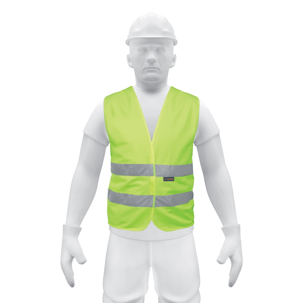 Chaleco de seguridad verde con cintas de alta visibilidad - Pag 453
