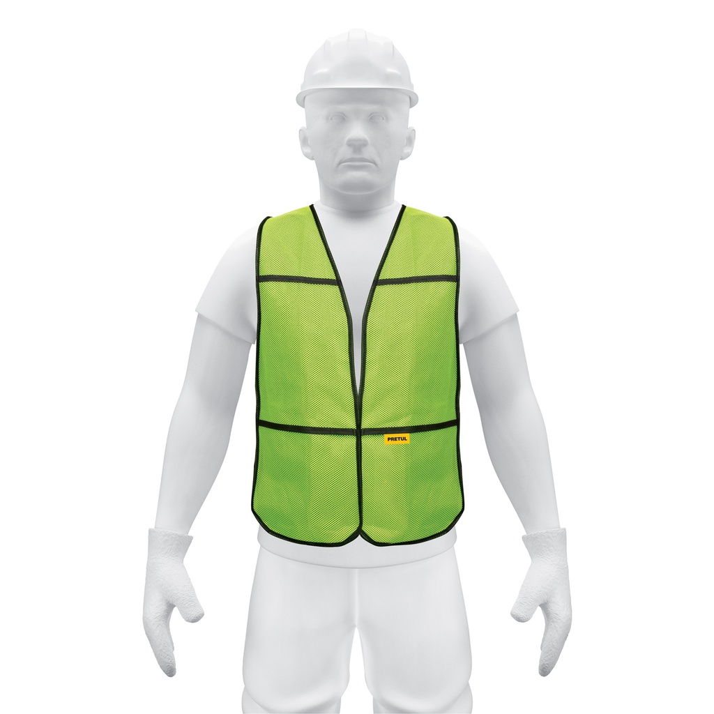 Chaleco de seguridad, uso de día, verde, Pretul - Pag 453