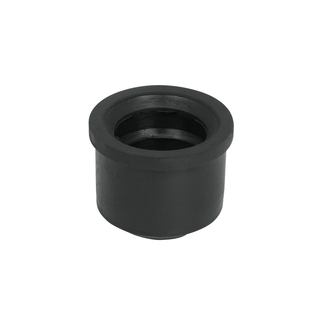Chupón de hule negro, 1-1/2' x 1-1/4', Foset - Pag 669