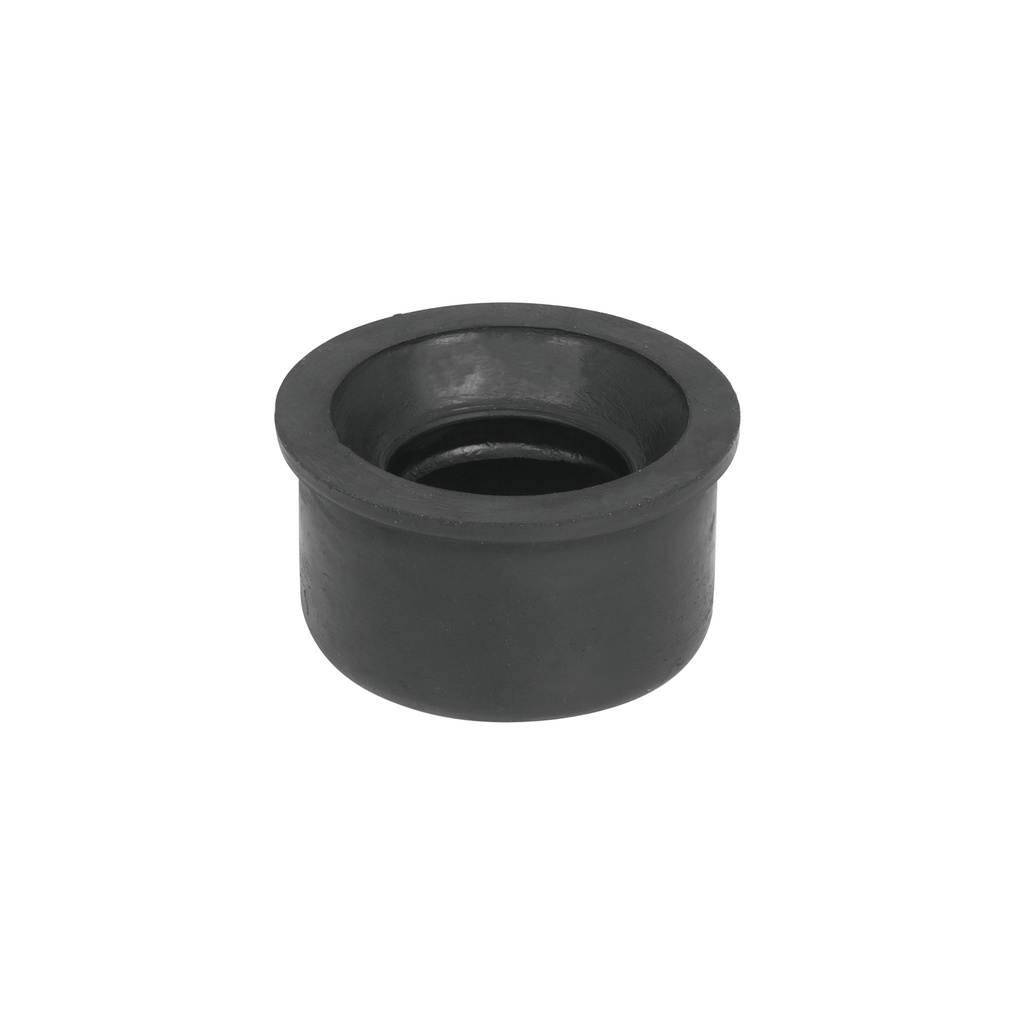 Chupón de hule negro, 2' x 1-1/2', Foset - Pag 669