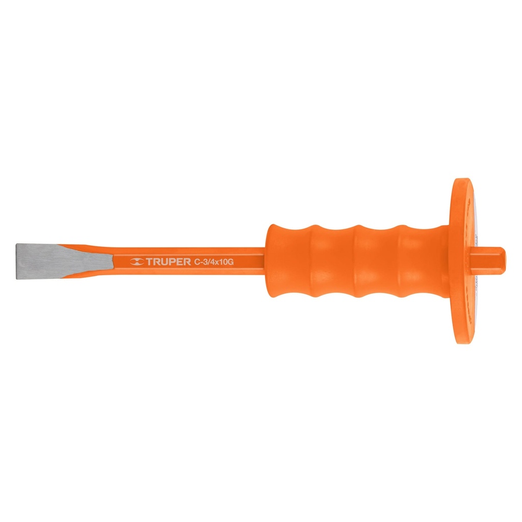 Cincel de corte frío 3/4 x 10' con grip, Truper - Pag 106