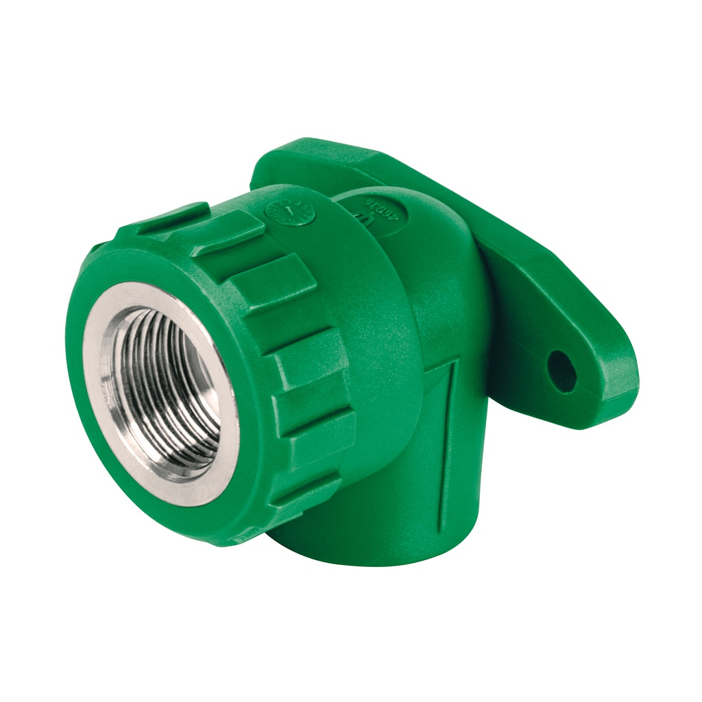 Codo oreja 90° PPR de 1/2' hembra con inserto metálico - Pag 704