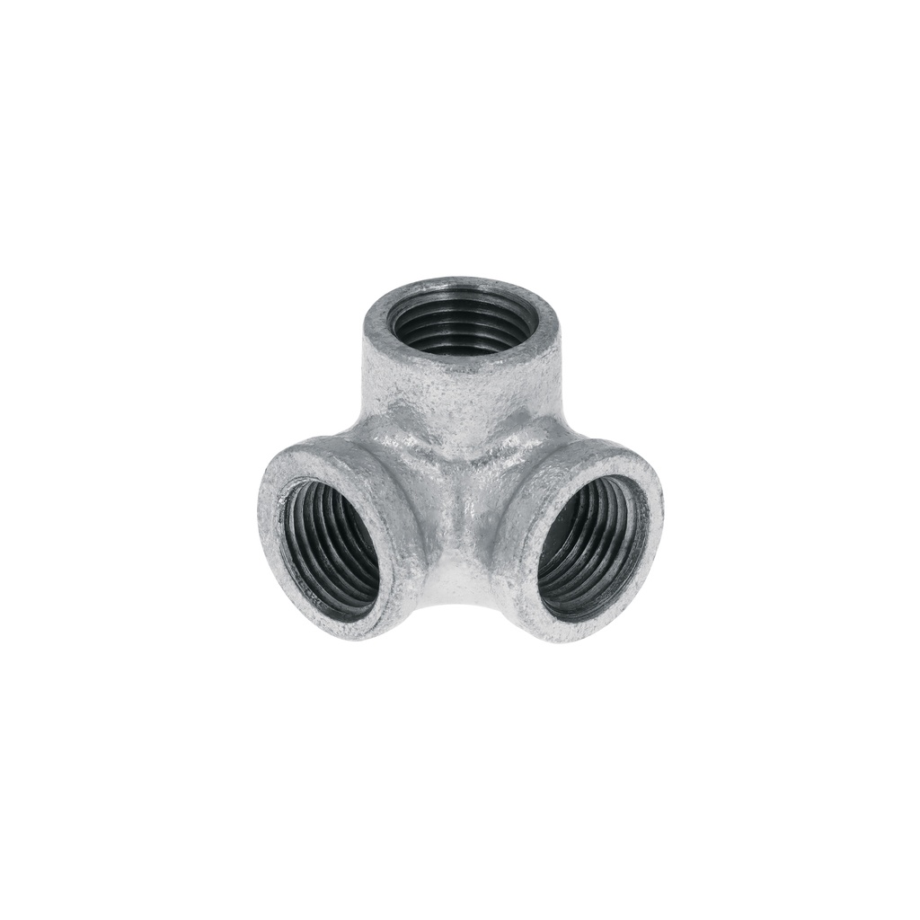 Codo rincón acero galvanizado de 1/2', Foset - Pag 708