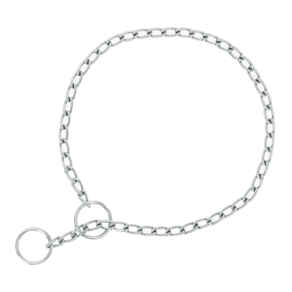 Collar de entrenamiento para perro, 45 cm, eslabón 2 mm - Pag 741