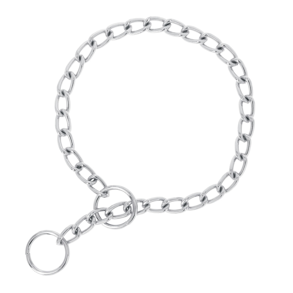Collar de entrenamiento para perro, 55 cm, eslabón 3.5 mm - Pag 741