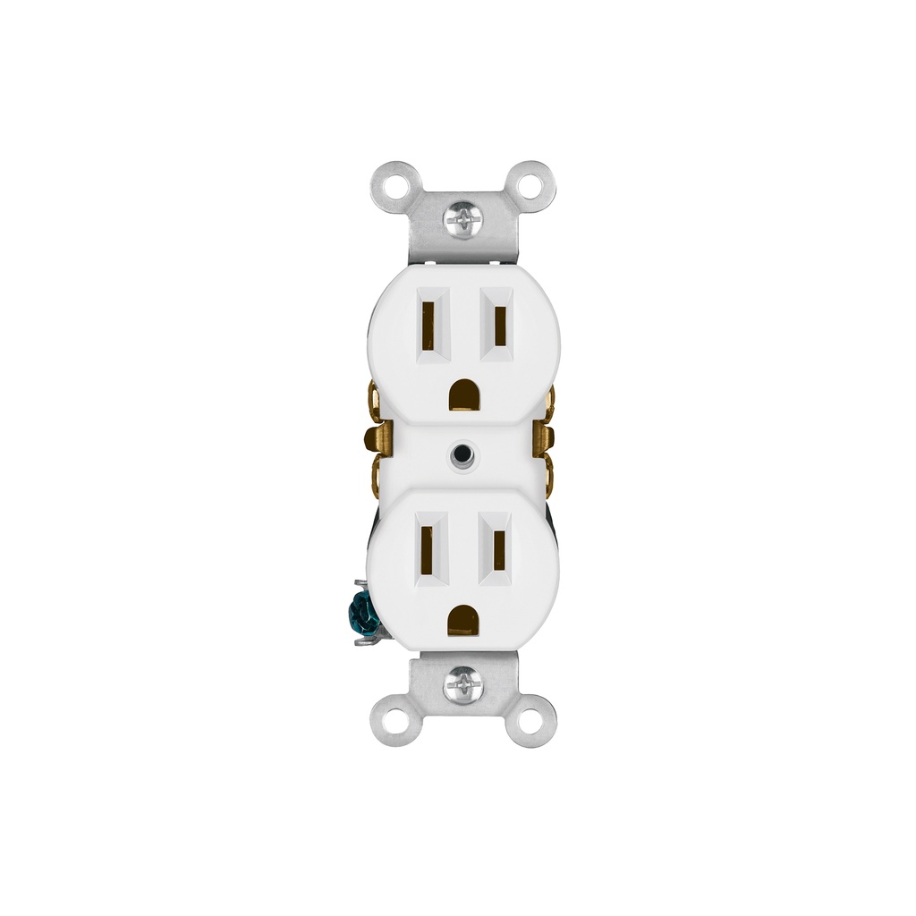 Contacto dúplex, 2 polos 3 hilos, Standard, blanco, Volteck - Pag 535